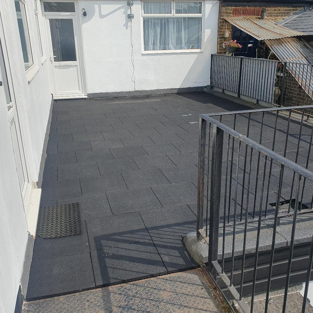 Rubber Roofing Tiles - 30mm