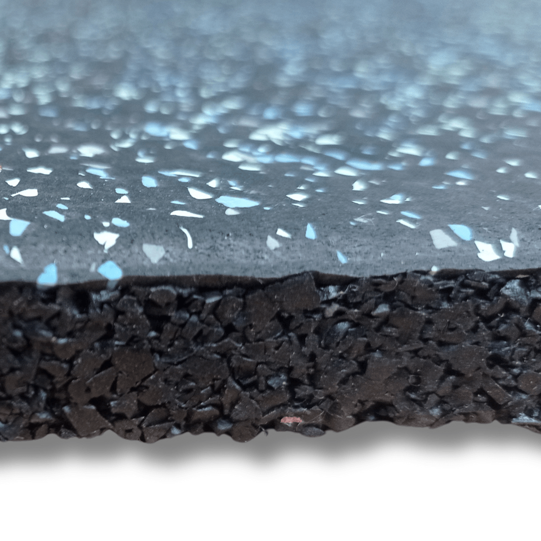 20mm Seahawk Fleck Rubber Gym Flooring Tile