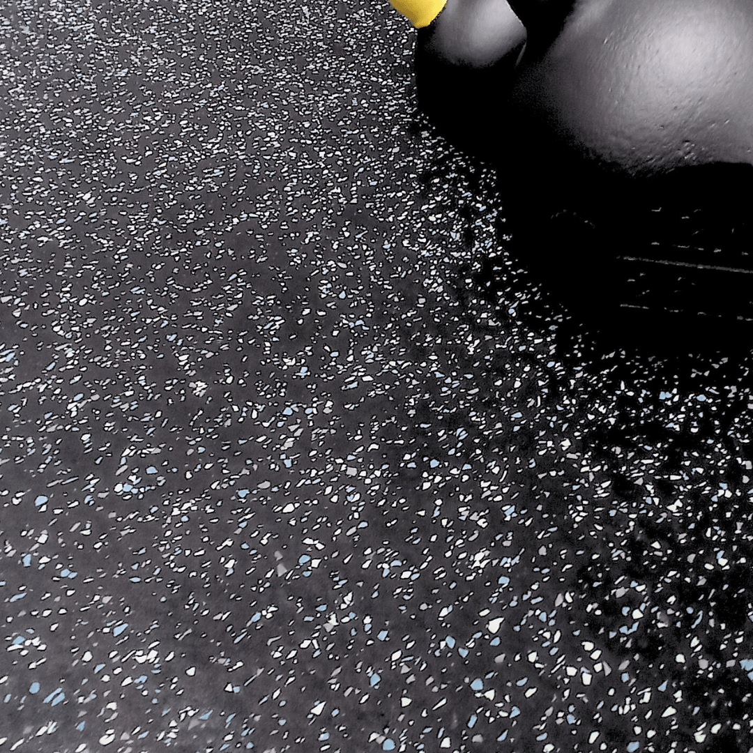 20mm Seahawk Fleck Rubber Gym Flooring Tile