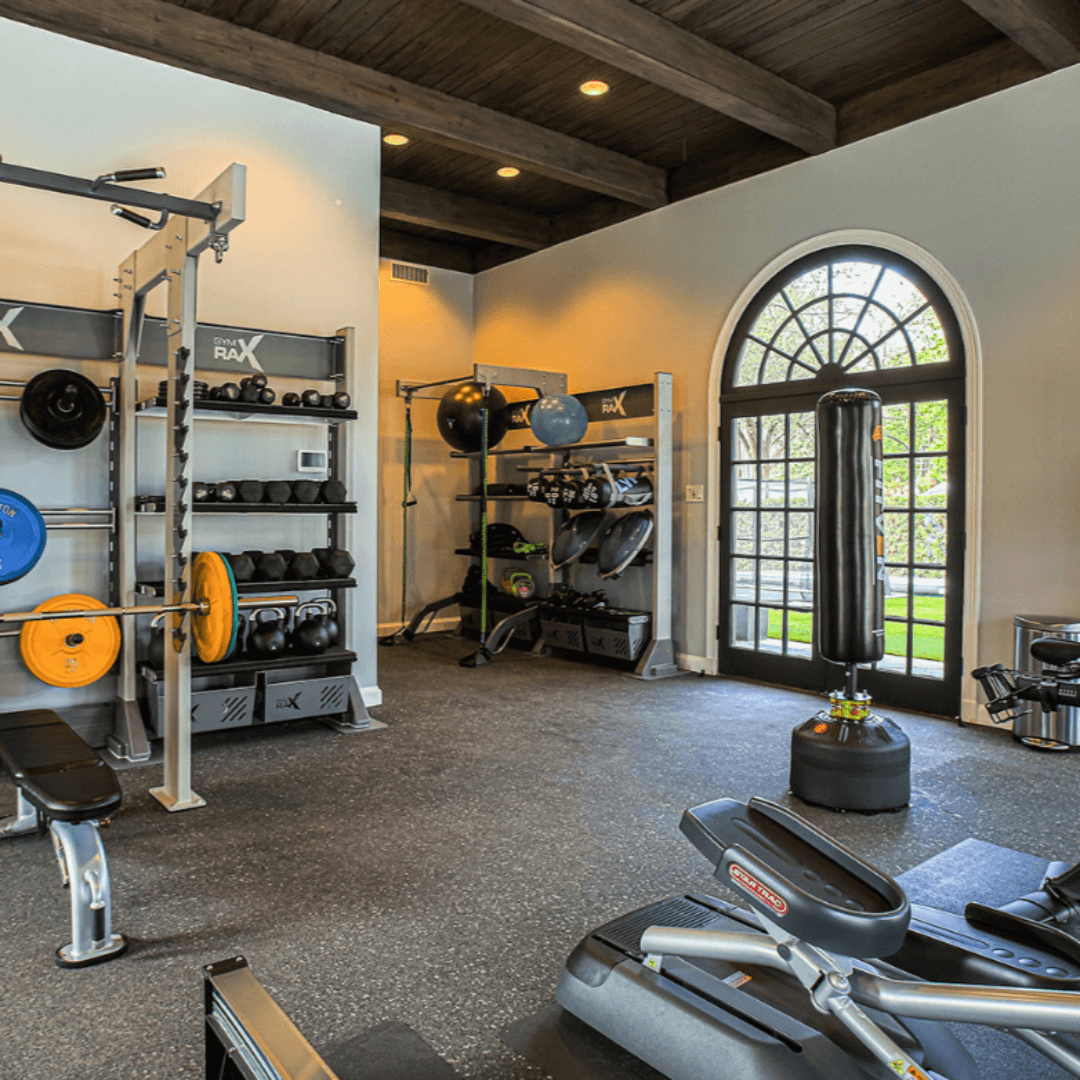 20mm Seahawk Fleck Rubber Gym Flooring Tile
