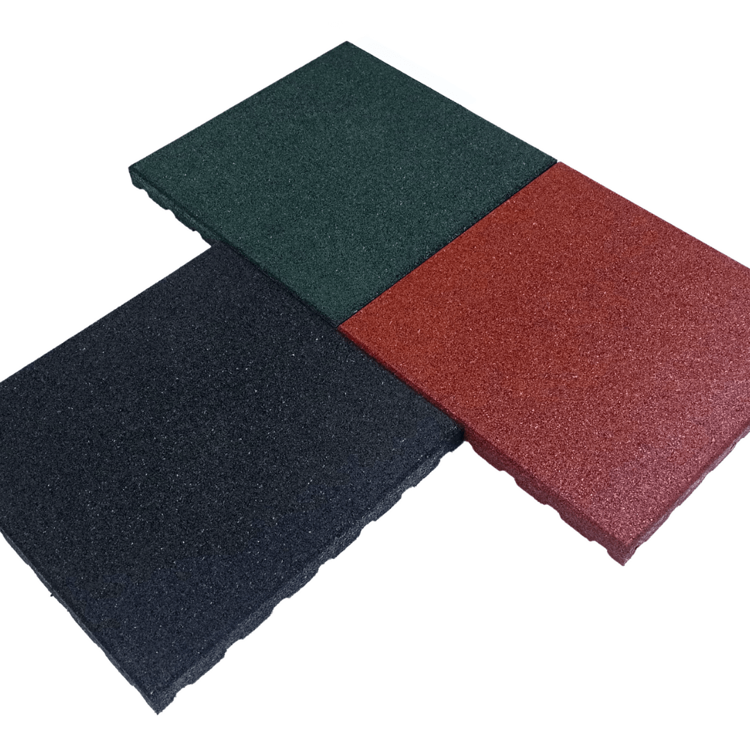 Outdoor Safety Rubber Playground Mats - 30mm