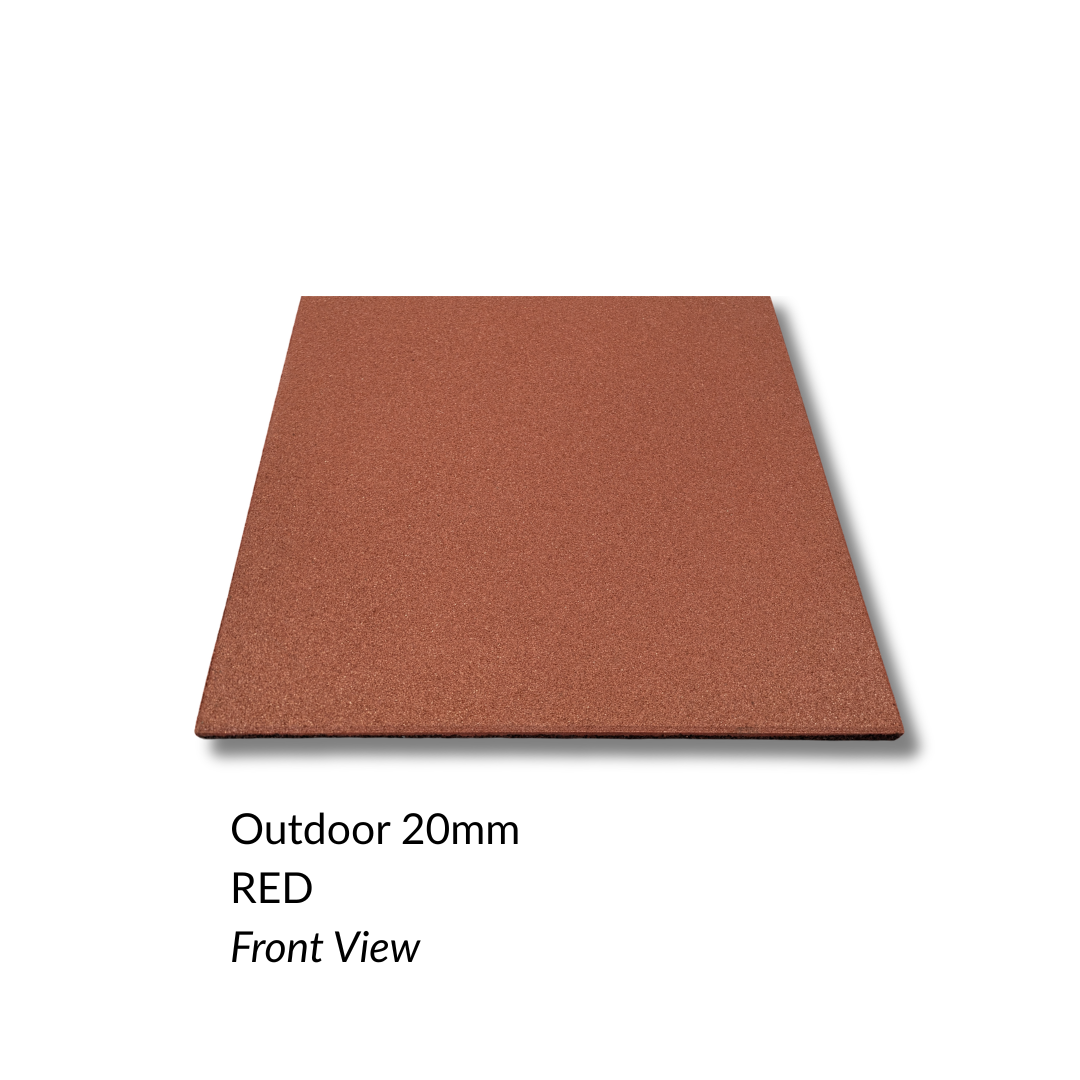 Outdoor Safety Rubber Playground Mats - 30mm
