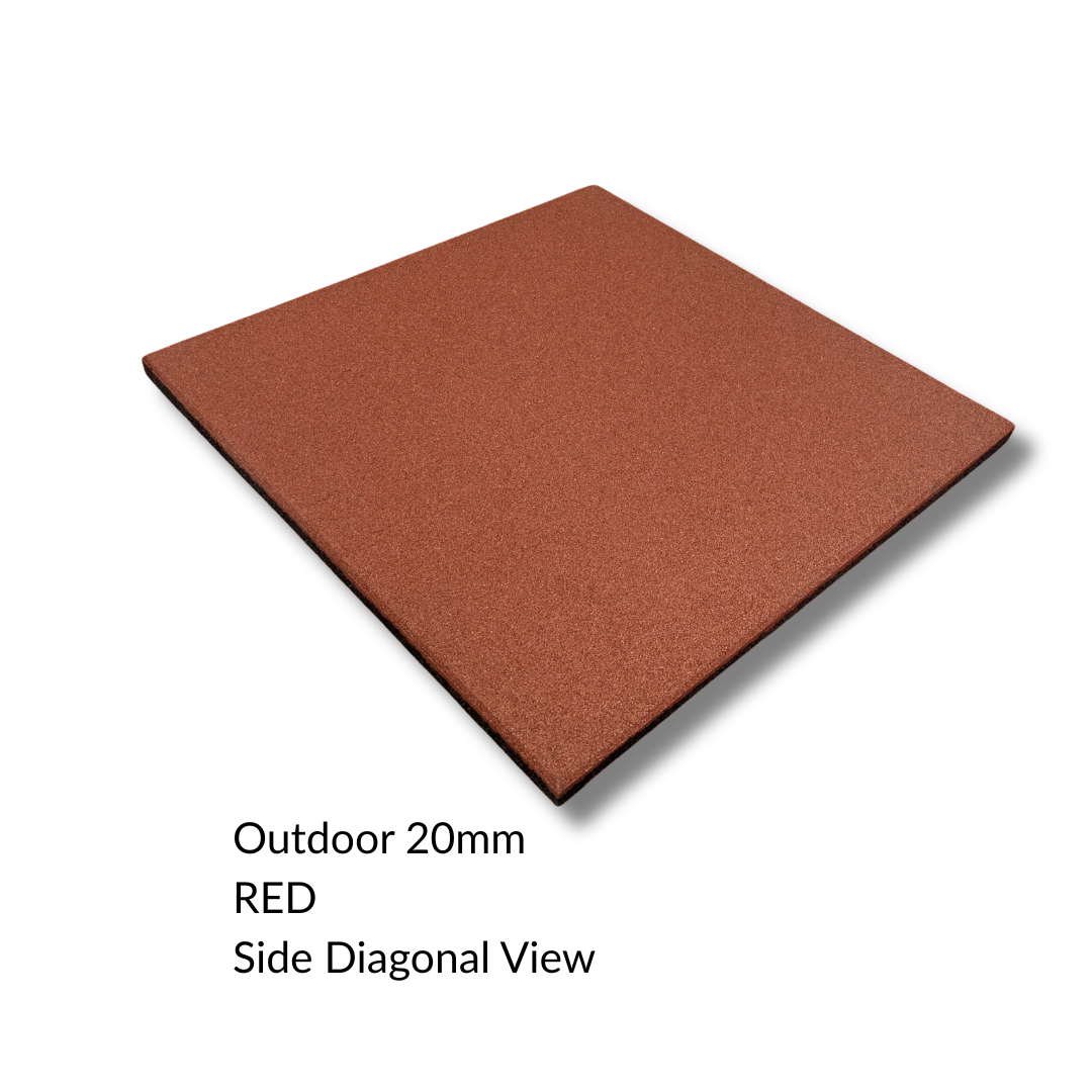 Outdoor Safety Rubber Playground Mats - 30mm